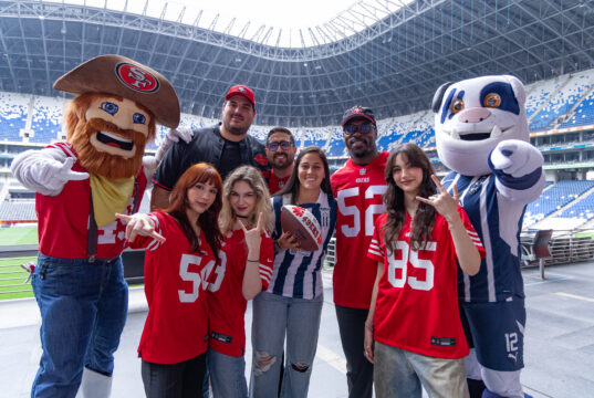 Rayados y 49ers anuncian pick del Draft NFL 2025 desde el Estadio BBVA