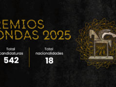 Los Premios Ondas 2025 reciben 542 candidaturas y anuncian la fecha de su fallo