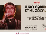Netflix y la Secretaría de Cultura de la CDMX revivirán el histórico concierto de Juan Gabriel en Bellas Artes