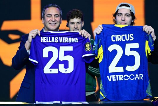 Hellas Verona FC anuncia alianza con Circus FC de Kings League Italia