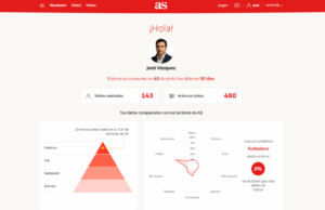 El diario AS presenta “Mi Temporada”, herramienta que adapta contenidos según los intereses del usuario