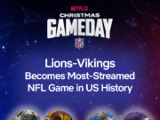 Netflix convierte Lions vs. Vikings en el partido de la NFL más visto por streaming en EE. UU.