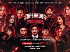 Supernova: Génesis se transmitirá en Netflix y confirma seis combates para su edición en la Arena CDMX