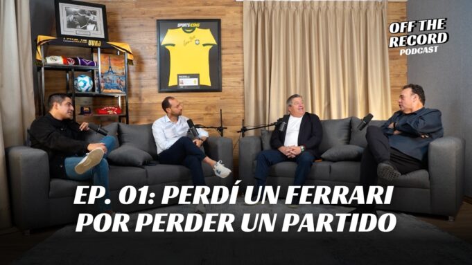 OffTheRecord, el nuevo videopodcast de Andrés Vaca, Mauricio Ymay, David Faitelson y Miguel ‘Piojo’ Herrera