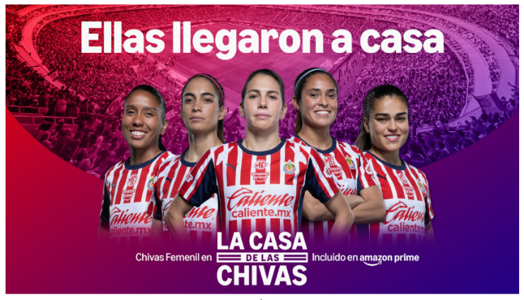 Prime Video transmitirá en exclusiva el Clásico Femenil entre Guadalajara y América