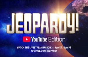 Sony Pictures Television lleva Jeopardy a YouTube con un episodio especial el 31 de marzo