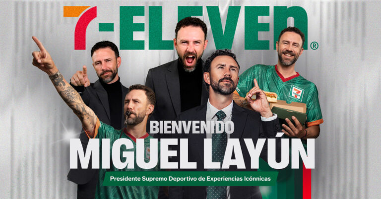 7-Eleven nombra a Miguel Layún Presidente Supremo Deportivo de Experiencias Icónnicas