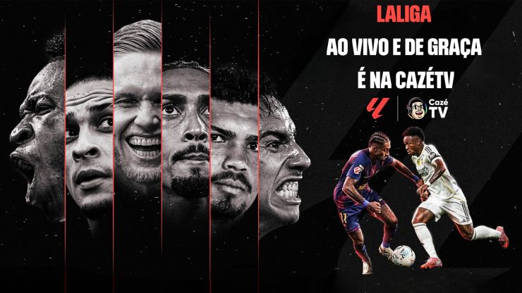 CazéTV transmitirá LALIGA en Brasil las próximas seis temporadas