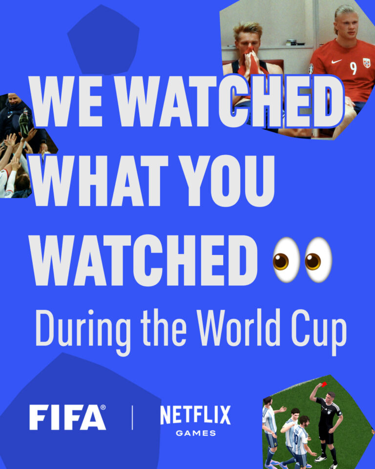 Netflix reporta un crecimiento de más de 250% en contenidos de fútbol durante el Mundial