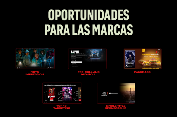 Netflix presenta nuevas herramientas publicitarias y suma futbol de Concacaf a su oferta en México